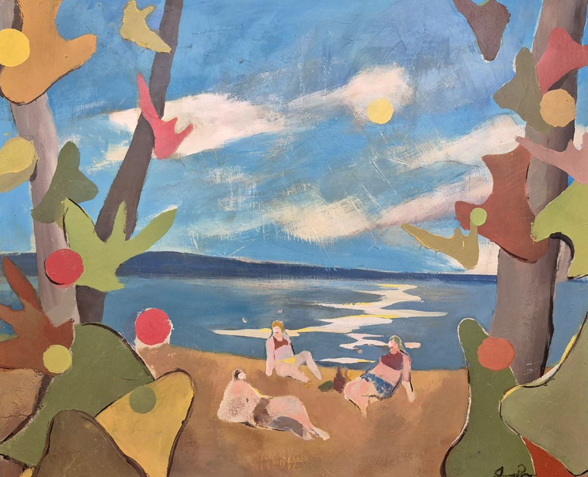 Jimmy Perron, Swimming at Isle Aux Coudres