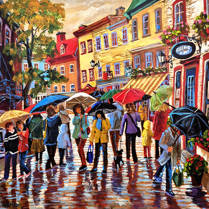 Josée Miller, Balade sous la pluie