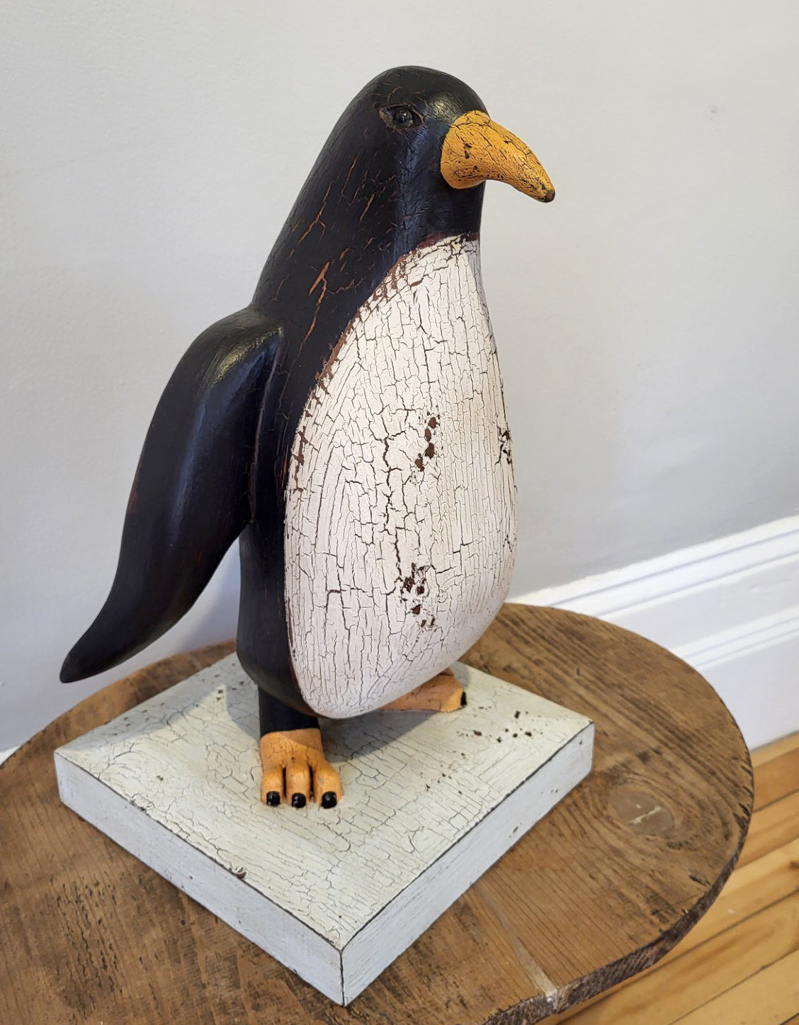 Michel Fortin, Pingouin, Bois