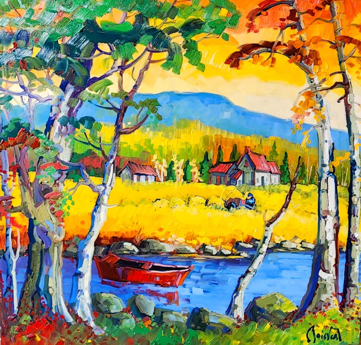 Normand Boisvert, Solitude d’une baraque rouge