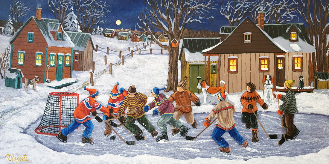 Nicole Laporte, In row 4 on a winter evening