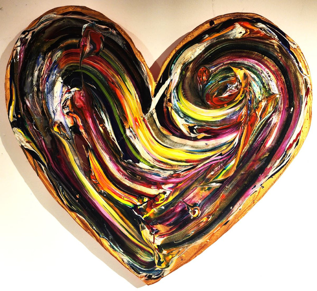 Cynthia Coulombe Begin, The flying Heart no.22