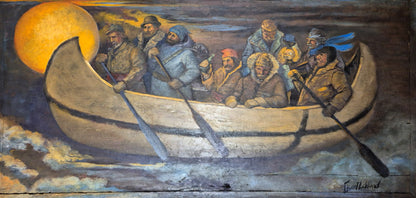 Ginet Leblond, Chasse galerie en direction de BSP