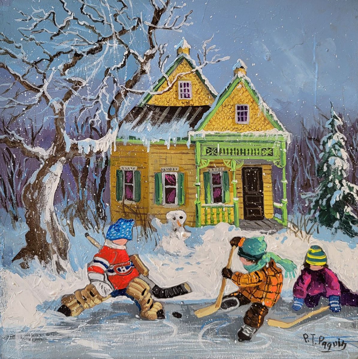 Pauline Paquin, Pauline Paquin Un bon lancer