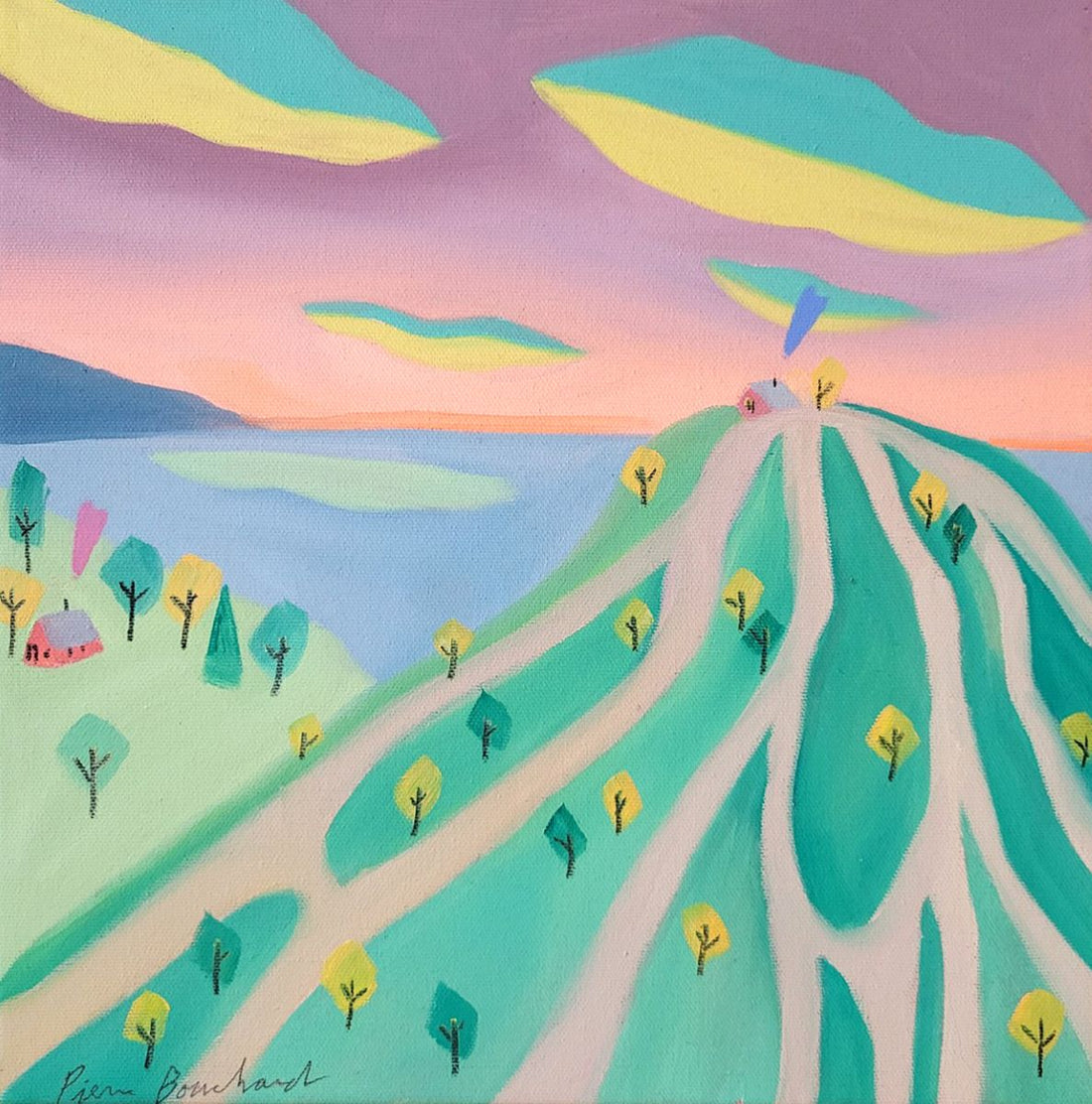 Pierre Bouchard, Pierre Bouchard Le Massif en été