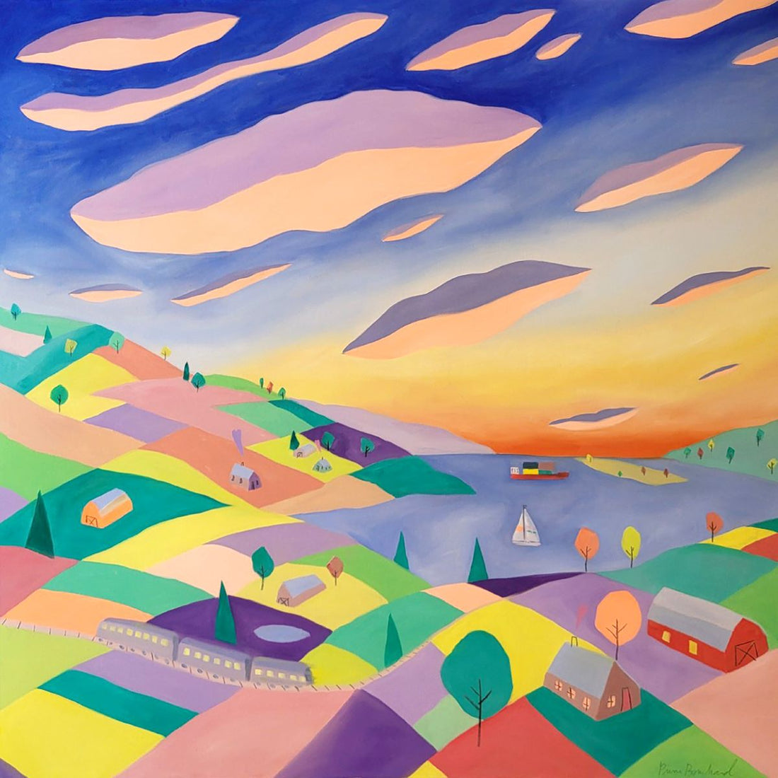 Pierre Bouchard, Le petit train