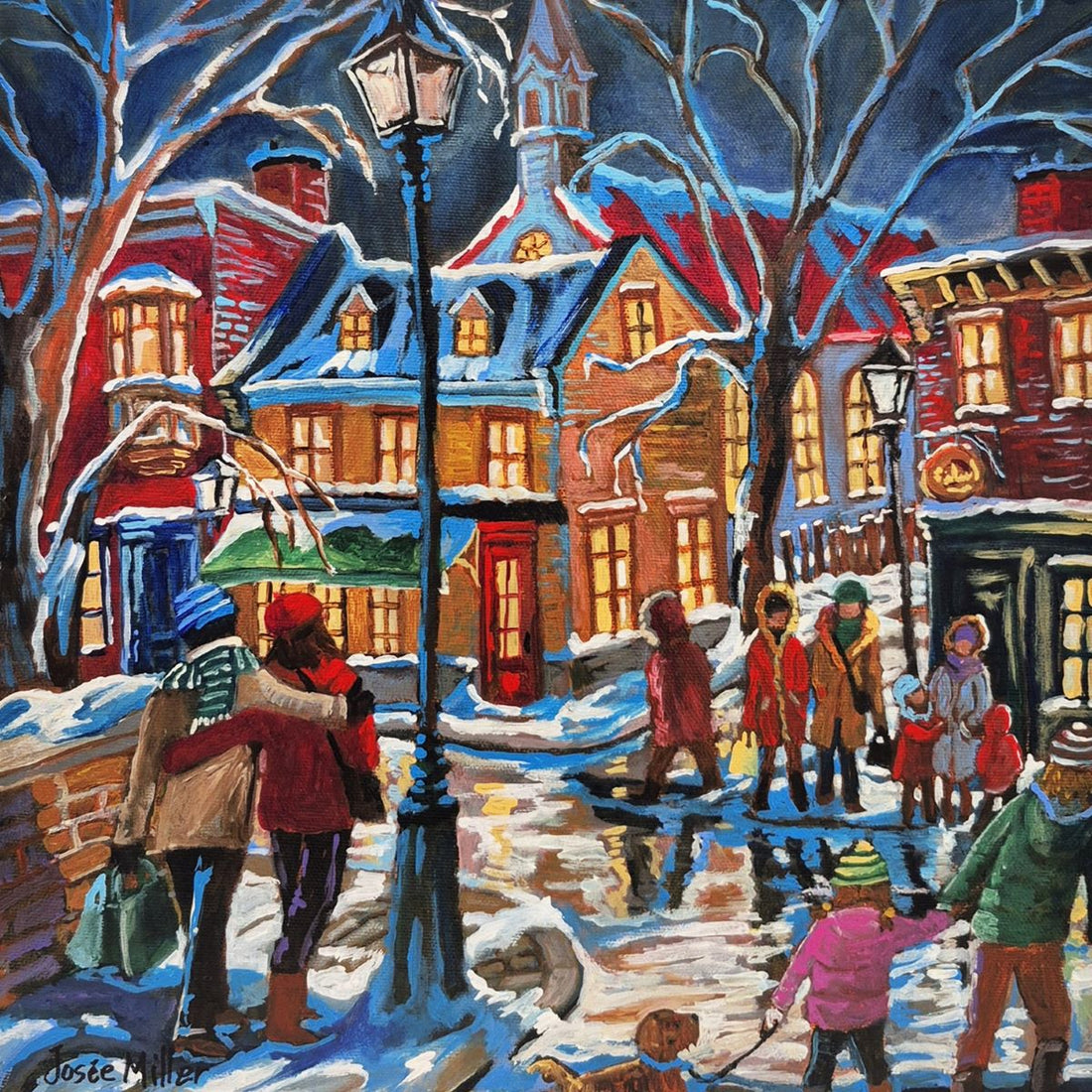 Josée Miller, Ambiance d’un soir d’hiver