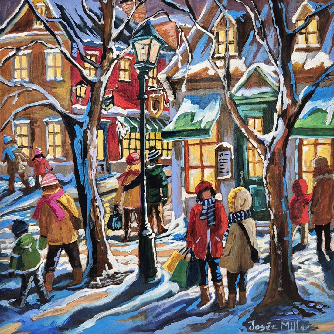 Josée Miller, Soirée d’hiver en ville