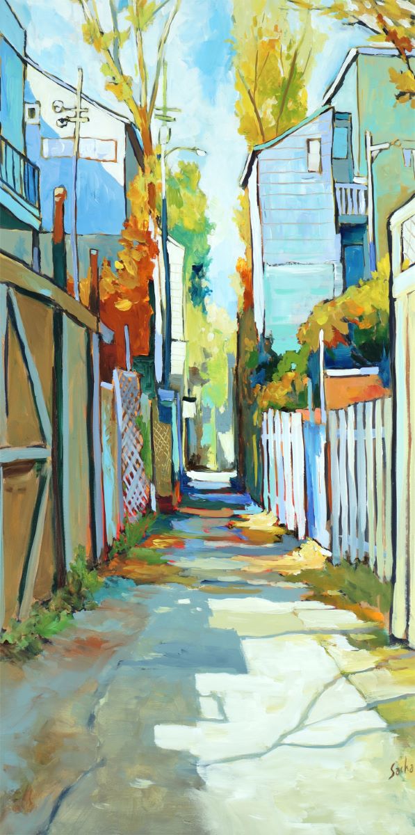 Sacha, Ruelle dernier jour d’automne