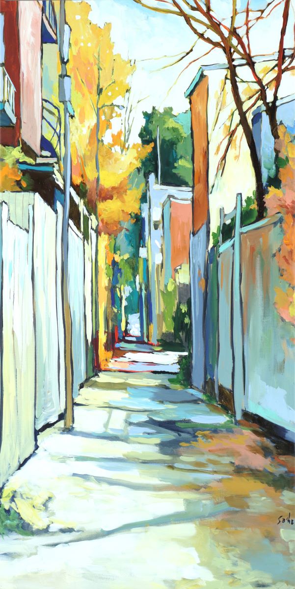 Sacha, Ruelle le balcon rose