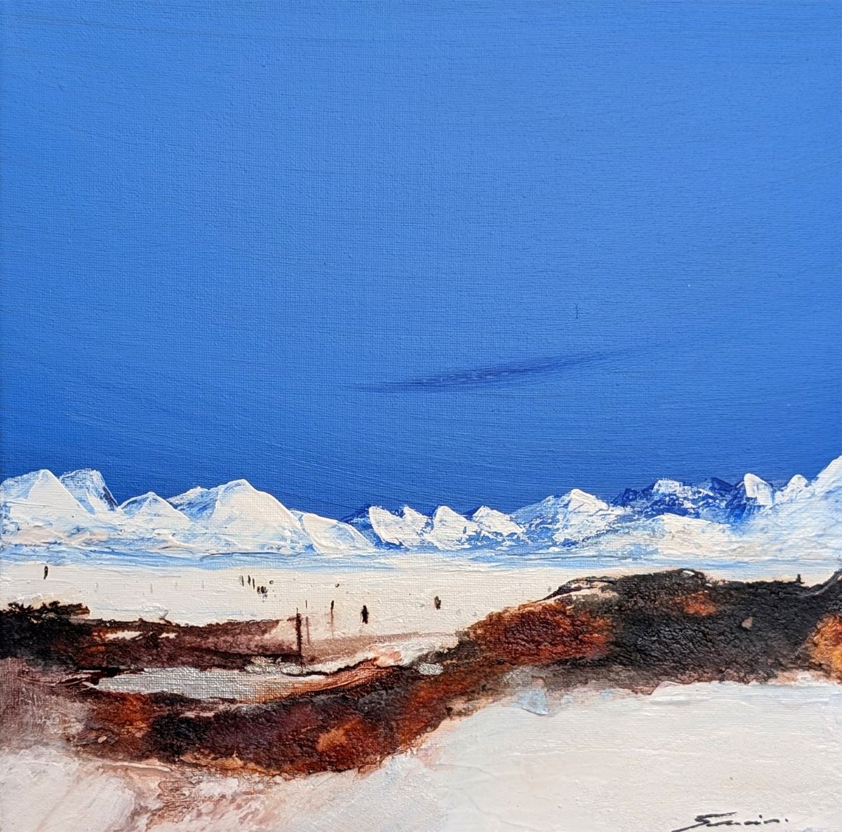 Viviane Gruais, Un matin sur le lac