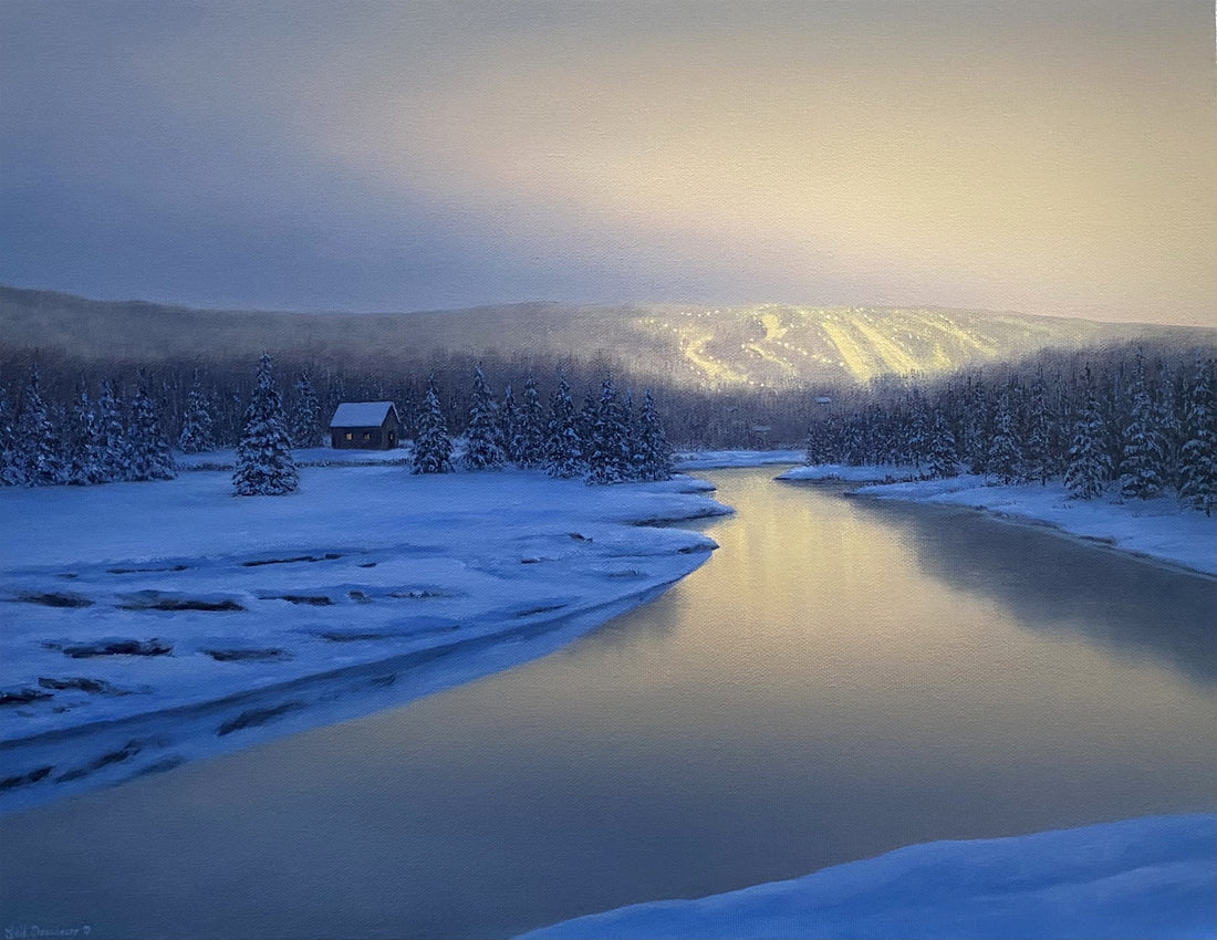 Gail Descoeurs, Ski nocturne