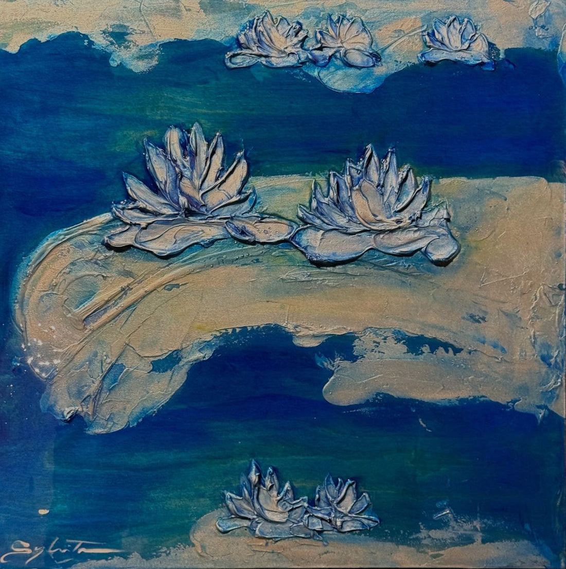 Sylvain Tremblay, Nénuphars à l’étang bleu