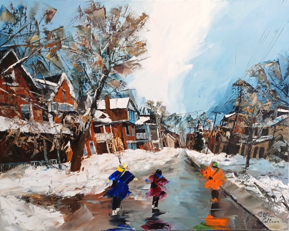 Albini Leblanc, Une chaude froidure, Wilbrod St. Ottawa