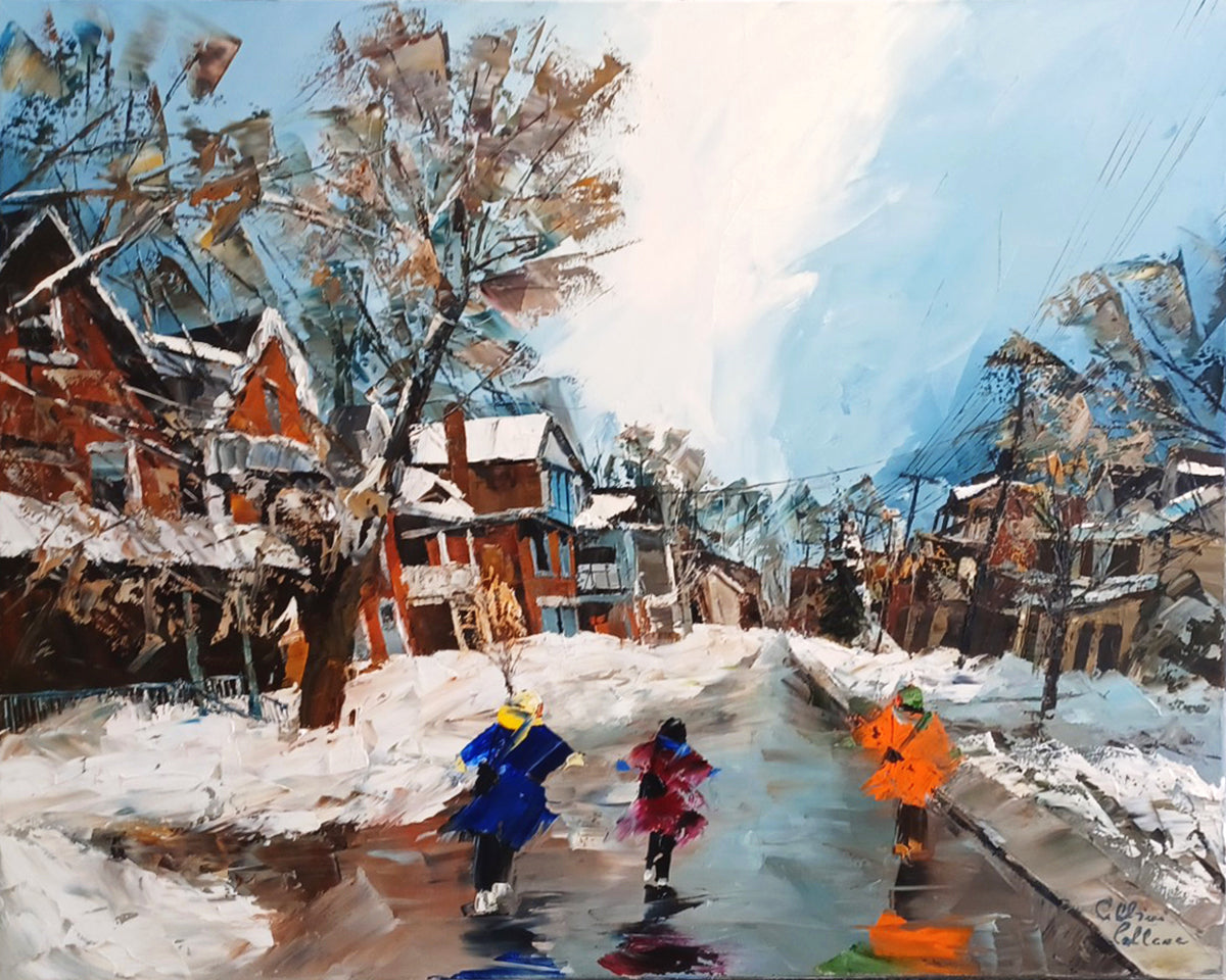 Albini Leblanc, Une chaude froidure, Wilbrod St. Ottawa