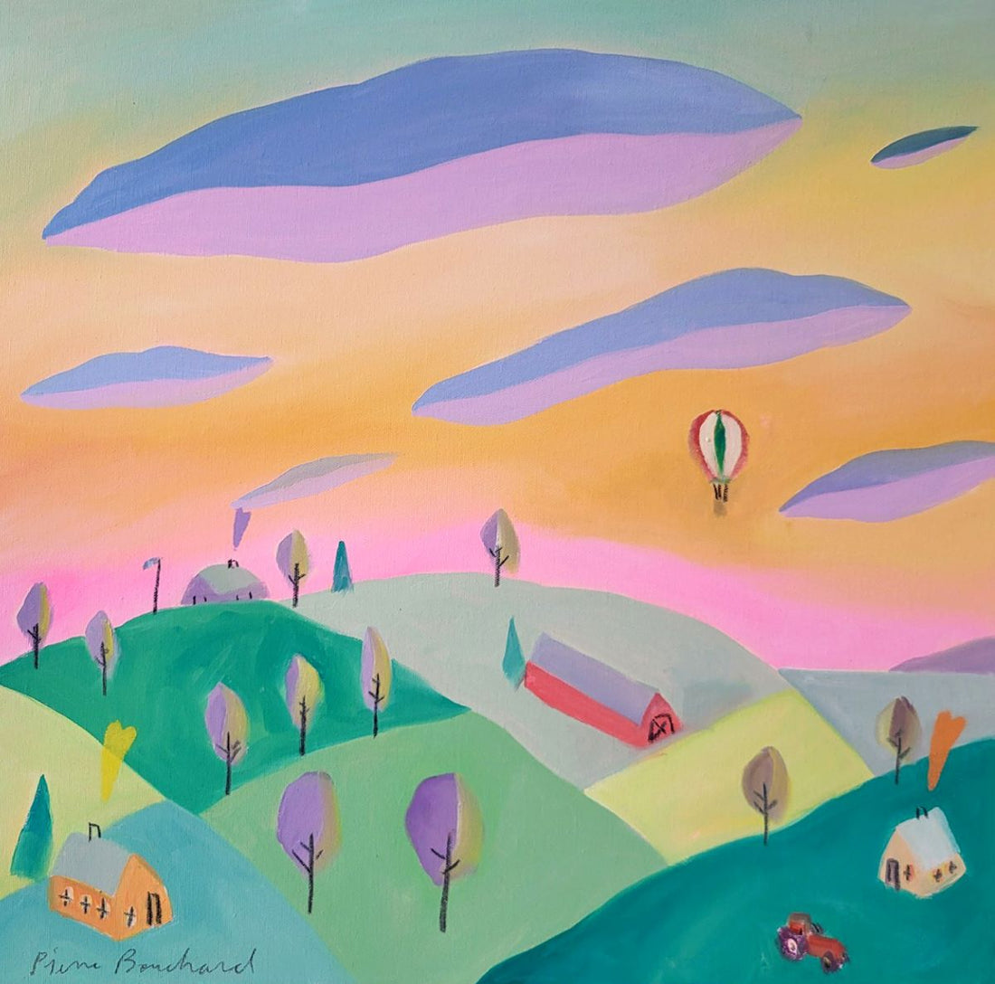 Pierre Bouchard, La mongolfière