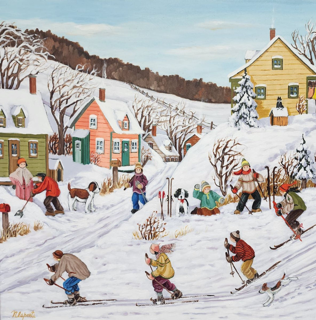 Nicole Laporte, La course