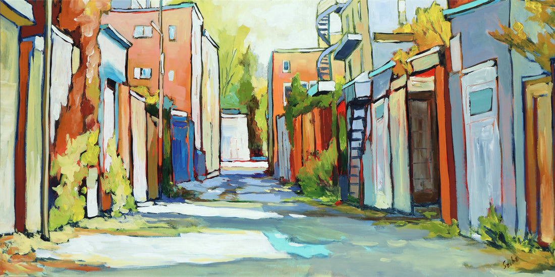 Sacha, Ruelle beau matin de printemps