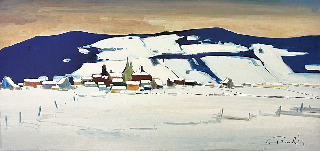 Louis Tremblay, Baie-Saint-Paul Tirage limité encadré