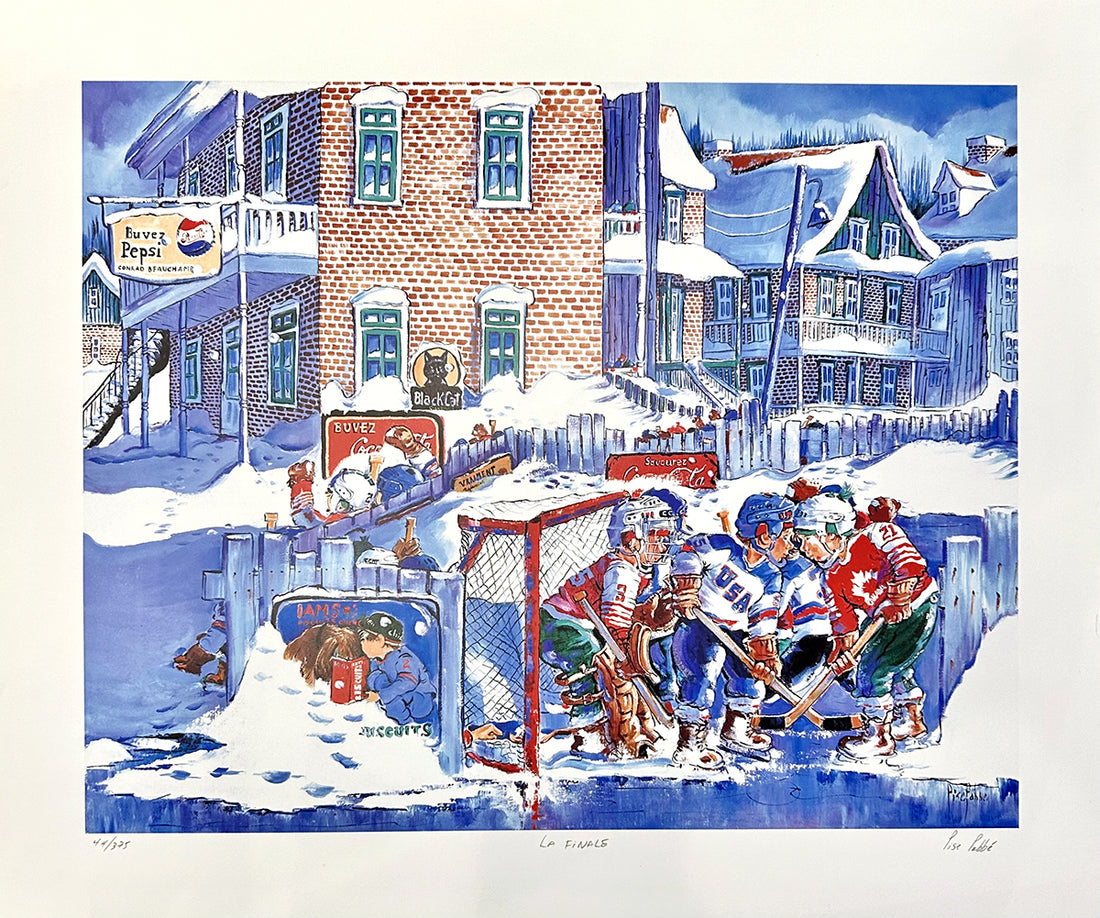 Lise Labbé, La finale Tirage limité encadré