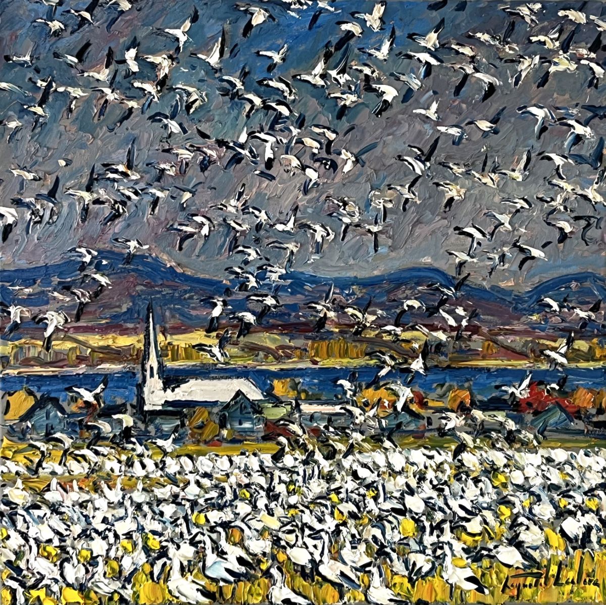 Raynald Leclerc, Arrivage, les oies