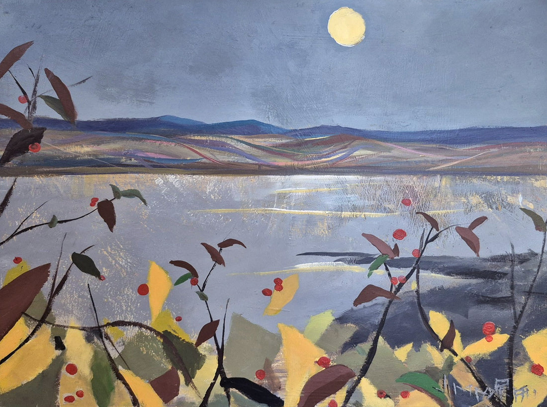 Jimmy Perron, Rosiers sauvages à La pointe du Bout d’en Bas ( Isle-aux-Coudres)