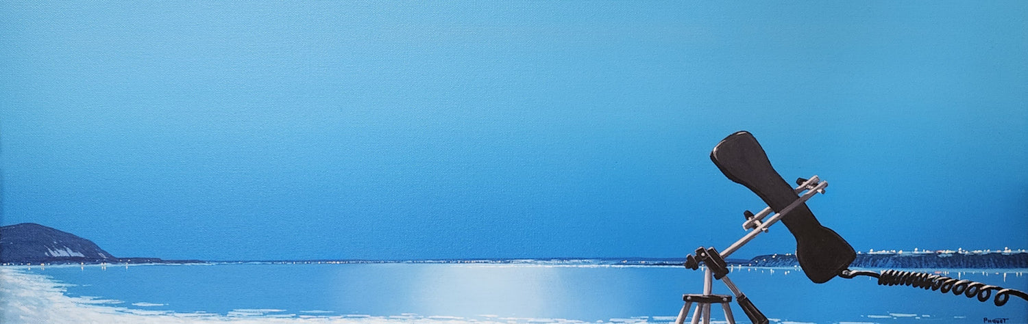 Guy Paquet, Le son des glaces comme berceuse