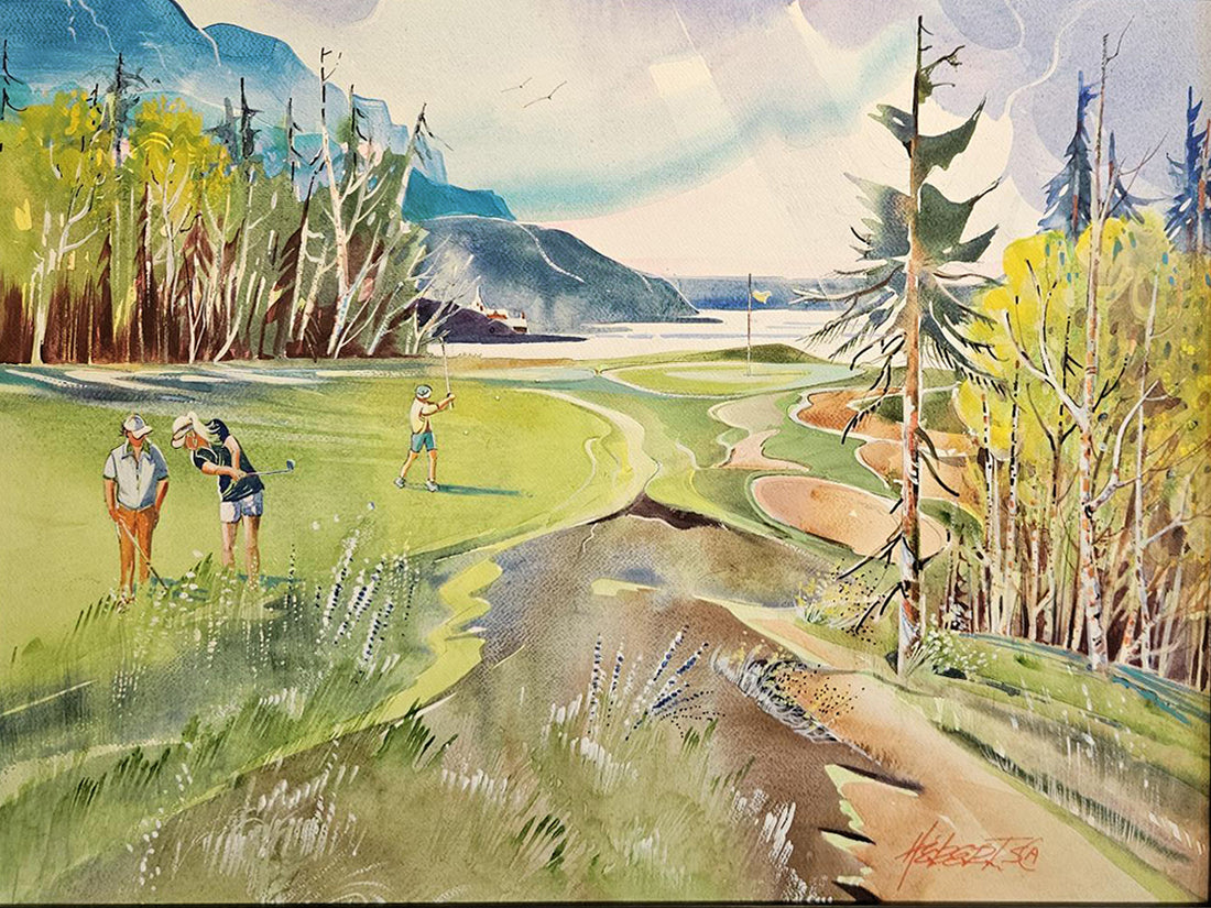 Jacques Hébert, Le plaisir du golf