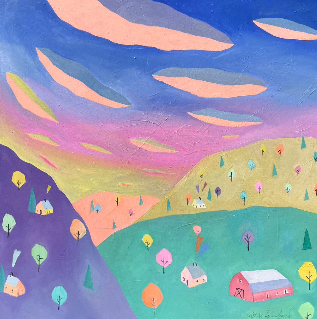 Pierre Bouchard, Haut dans les montagnes