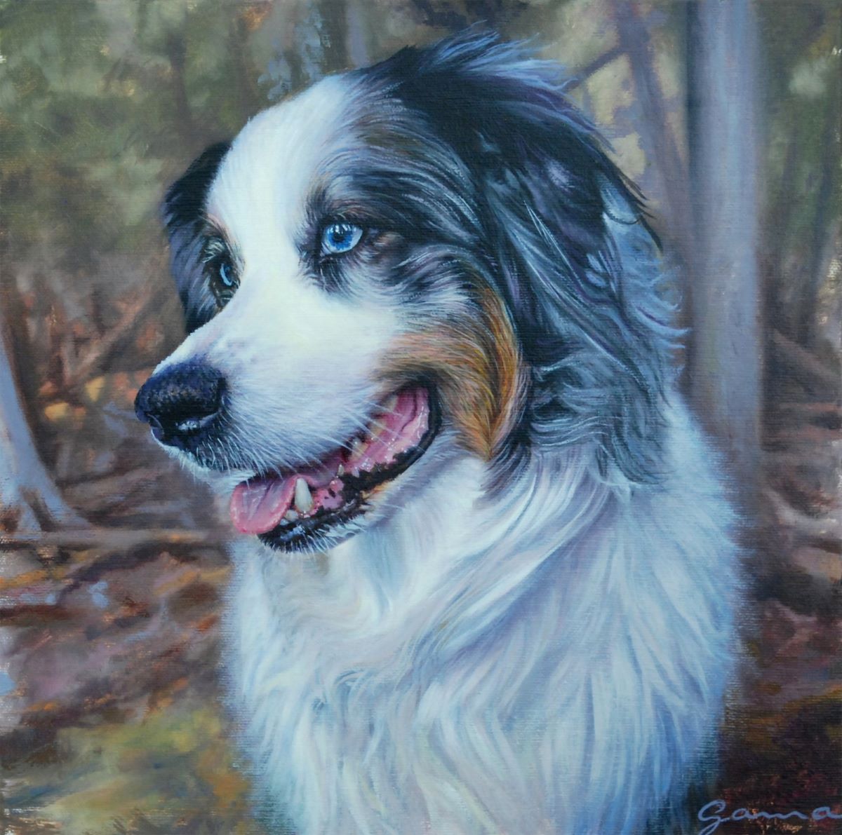 Guy-Anne Massicotte, Bonheur dans les bois