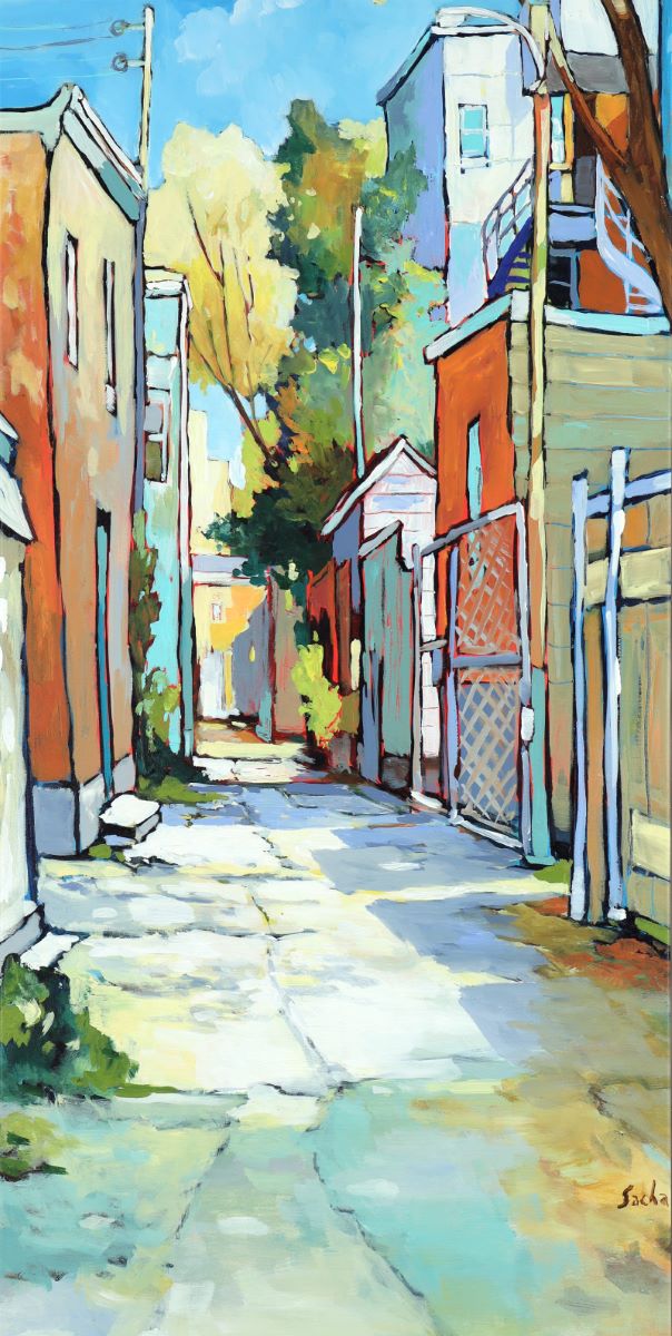 Sacha, Ruelle beau ciel d’été