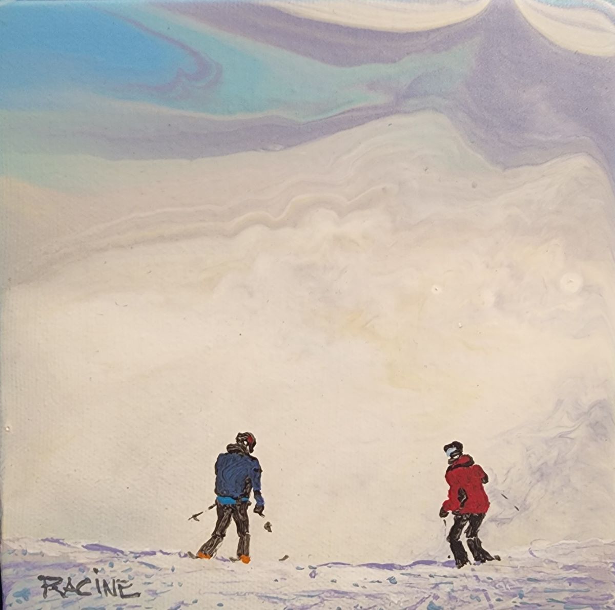 Jean-François Racine, En amoureux dans les nuages