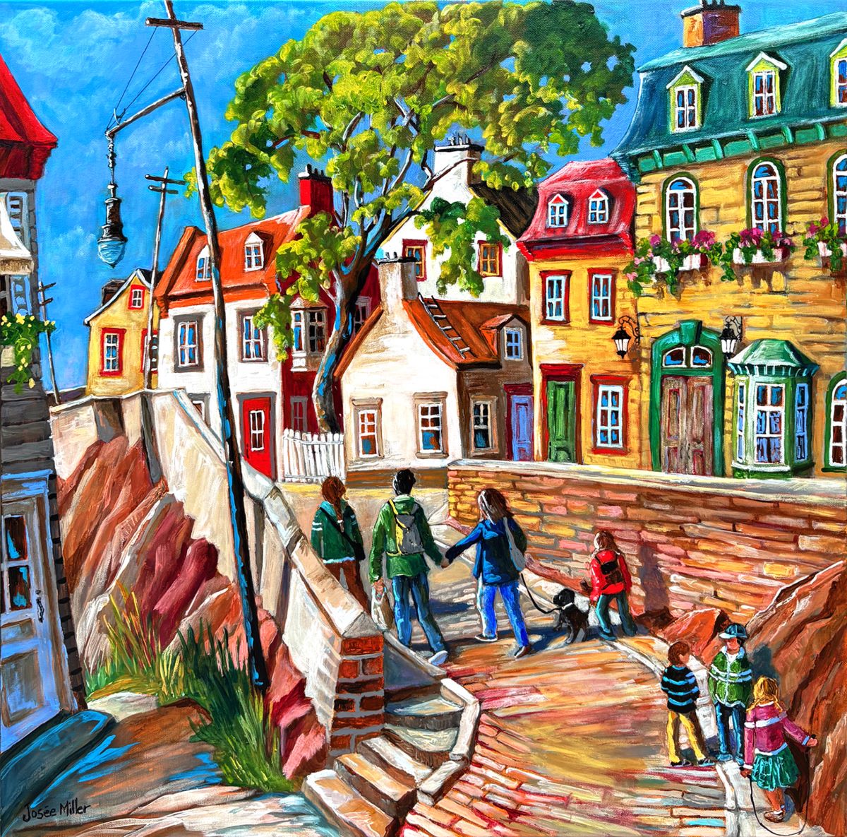 Josée Miller, Emprunter les vieilles rues
