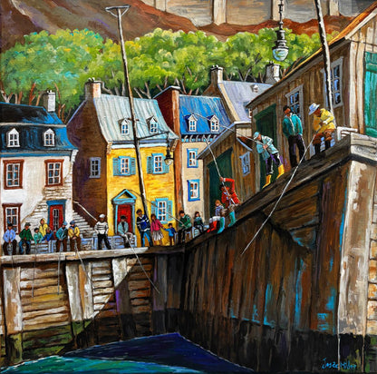 Josée Miller, Pêche à l’éperlan