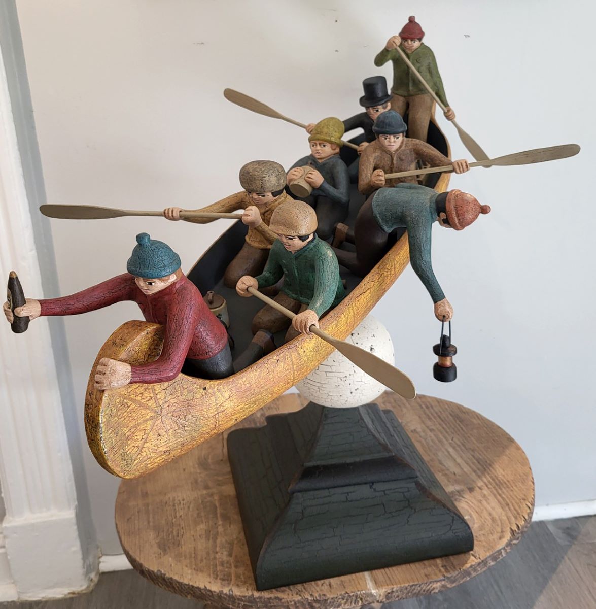 Michel Fortin, Chasse-Galerie, Bois