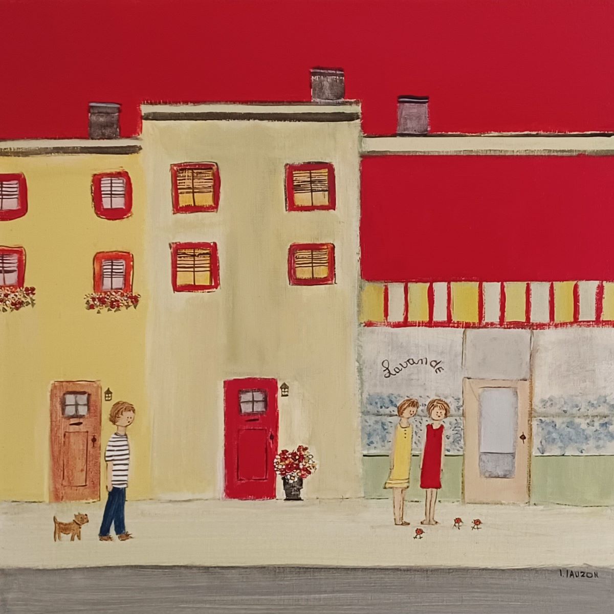 Louise Lauzon, Lavande