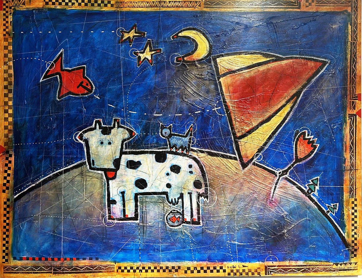 Gérard Dansereau, La terre est ronde les amis - 1999