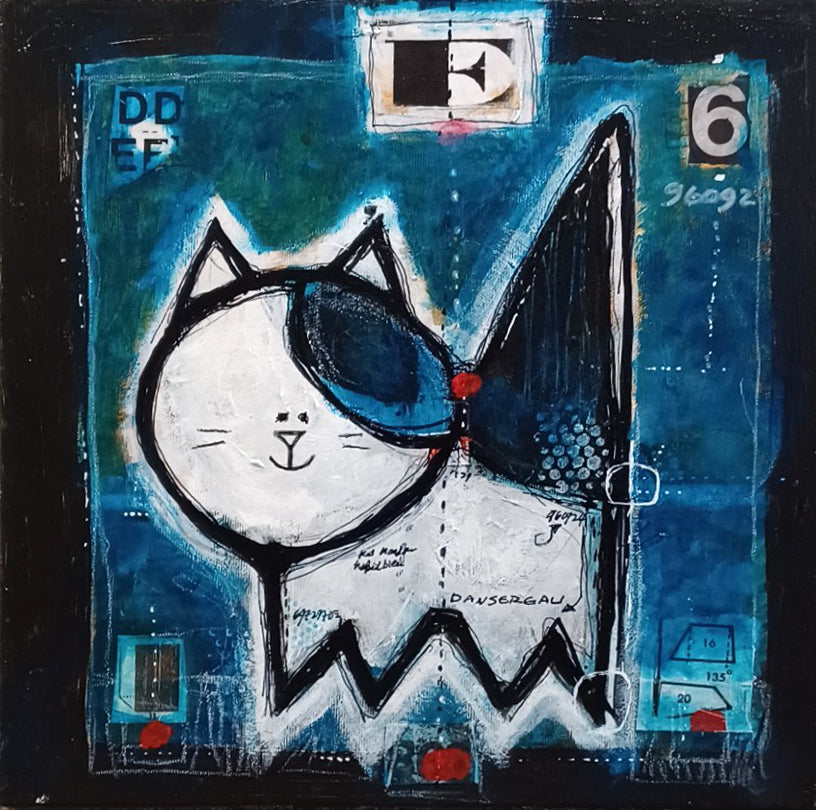 Gérard Dansereau, Kat Mandou en bleu