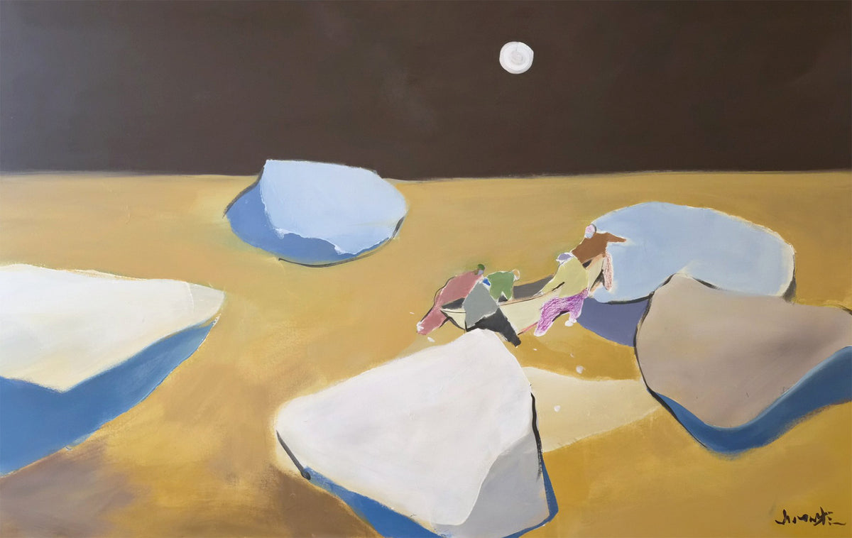 Jimmy Perron, Au travers des glaces à la brunante