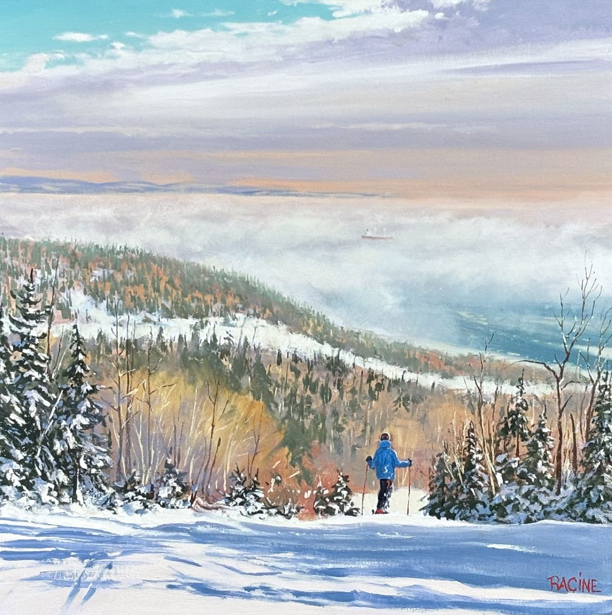 Jean-François Racine, Au son de la corne de brume, Le Massif
