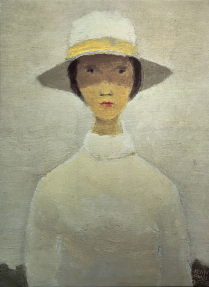 Jean-Paul Lemieux, Femme au chapeau blanc