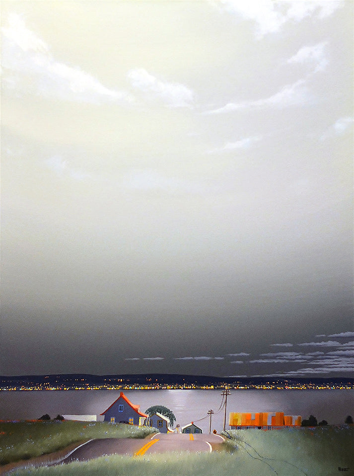 Guy Paquet, The moon will watch, I will sleep