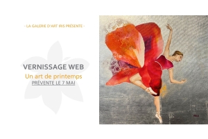 Vernissage web Un art de printemps