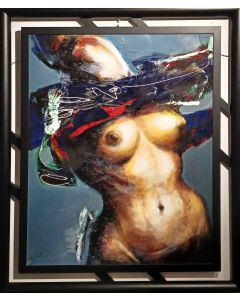 Female and abstract