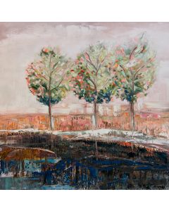 Jardin des arbres enfantins