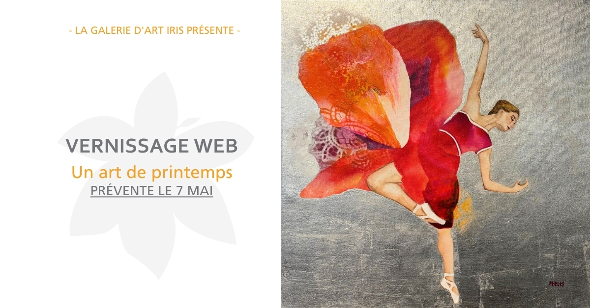 Vernissage web Un art de printemps